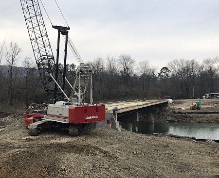 McCurtain County New Bridge Crane Work